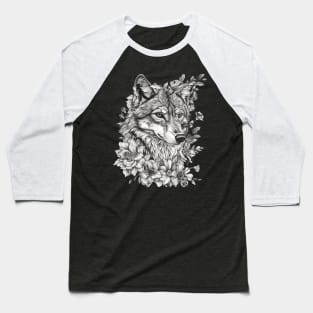 Wolf Conflict Resolution Baseball T-Shirt